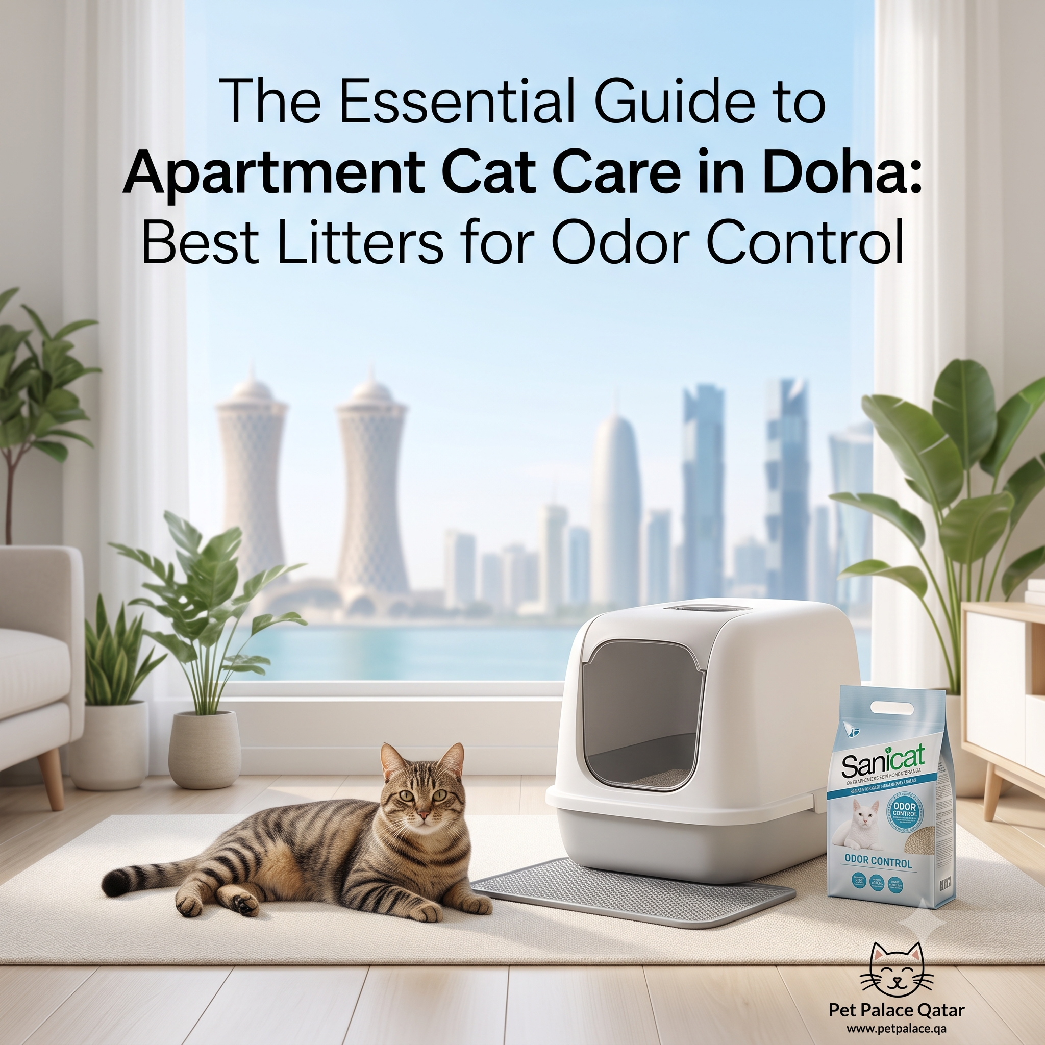 The Essential Guide to Apartment Cat Care in Doha: Best Litters for Odor Control