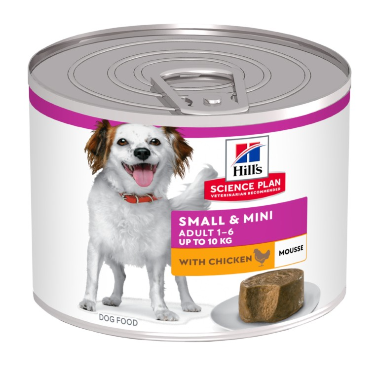 Hills Small And Mini Adult Dog Mousse 200g X 12 Can