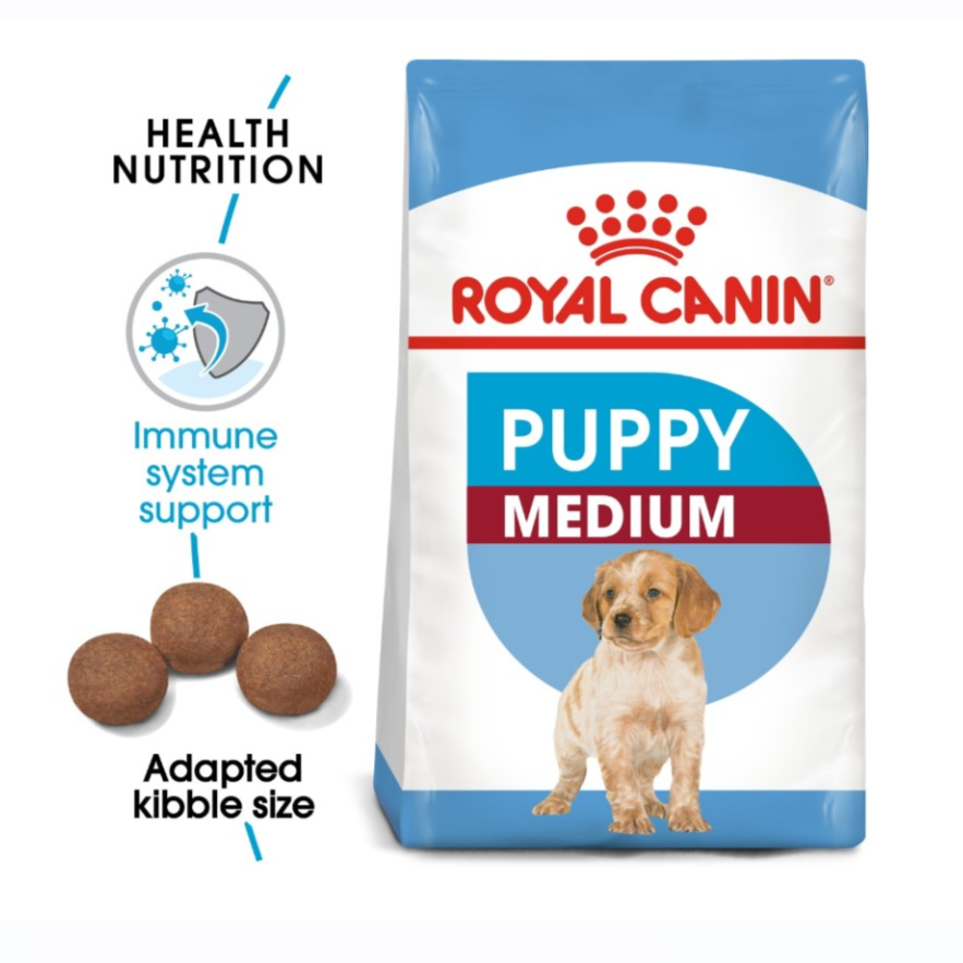 Royal Canin Medium Puppy Dry Dog Food 15kg