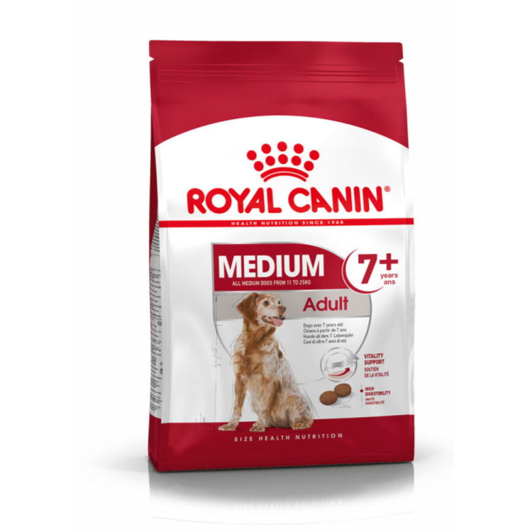 Royal Canin Medium Adult 7+ Dry Dog Food 4 kg