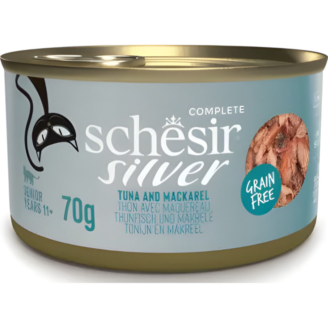 Schesir Silver Complete Tuna And Macakerel 70Gm