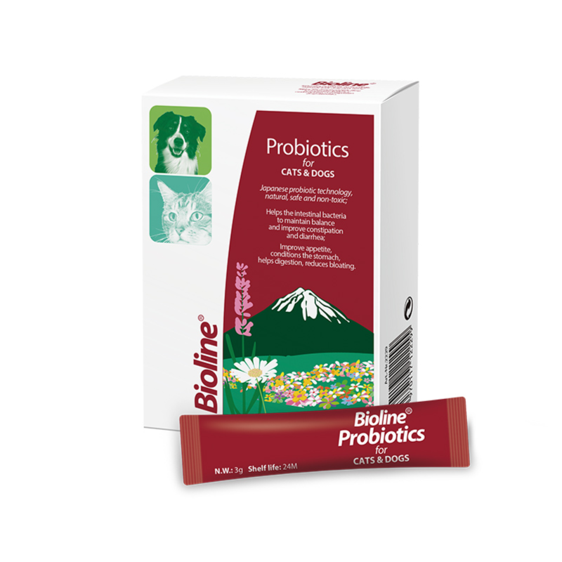 Bioline Probiotic For Cats and Dogs 3g X 10 pcs