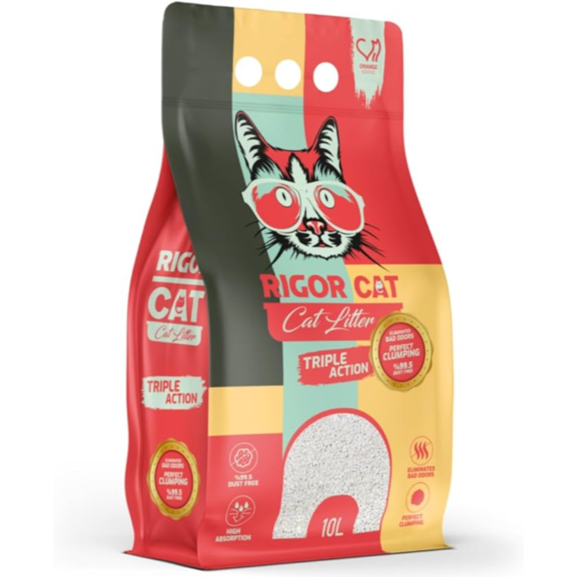 Rigor Orange Scented Litter Sand 10L
