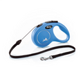 Flexi Retractable New Classic Cord Lead Blue, Small, 5m