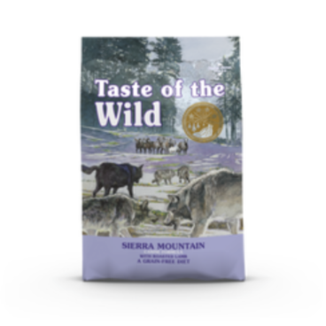 Taste of the wild Sierra Mountain canine roasted lamb 2kg