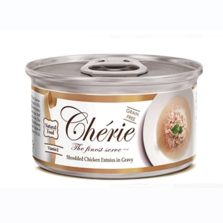 Cherie shredded chicken in Gravy 80g