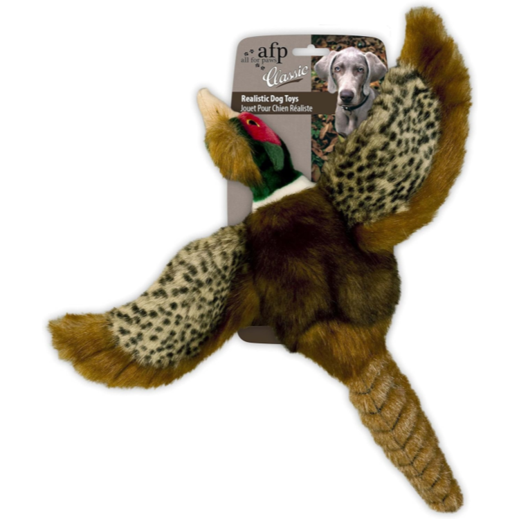 Classic Pheasant Small Dog Toy