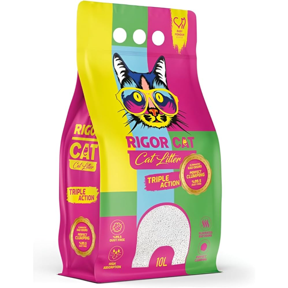 Rigor Baby Powder Litter Sand 10L