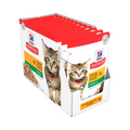 Hills Kitten Chicken in Gravy Cat Wet Food 85g x 12 Pouches