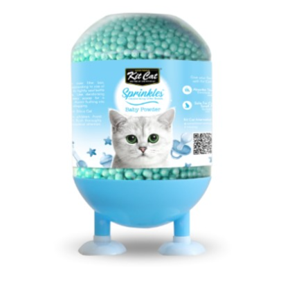 Kit Cat Litter Sprinkles Deodorizing Beads Baby Powder 240g