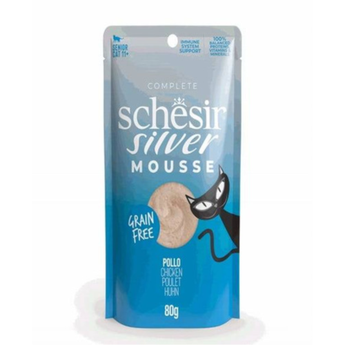 Schesir Silver Mousse Complete Chicken 80gm