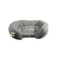 Luxury Lounge Dog Bed Grey, Large
