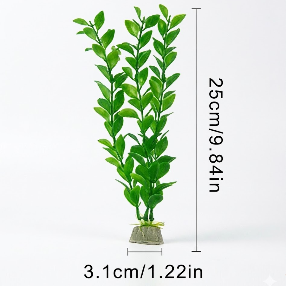 Emerald Lush Artificial Aquatic Plant