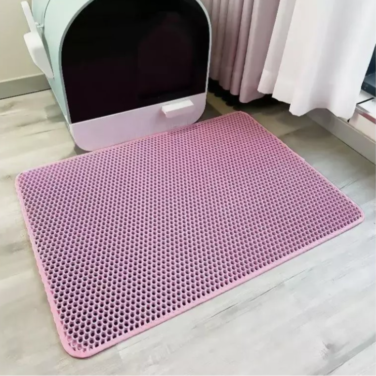 Cat Litter Mat (Pink)