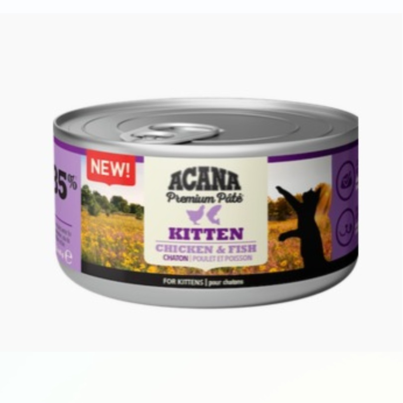 ACANA Premium Paté Chicken and Fish for Kittens 85g