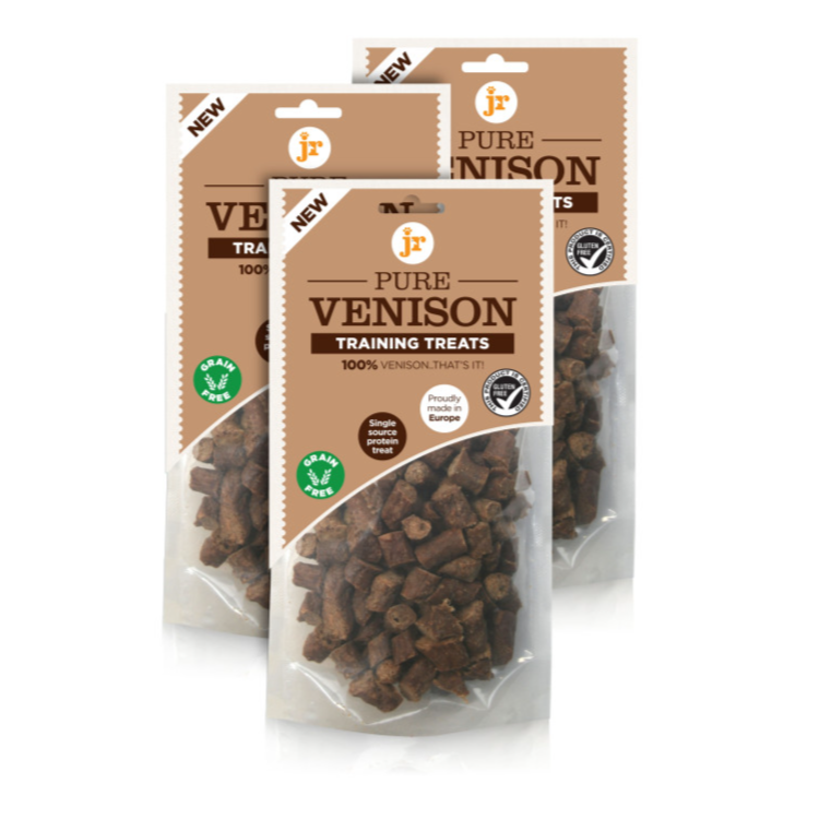 Jr Pure Venison Training Dog Treats 85 g