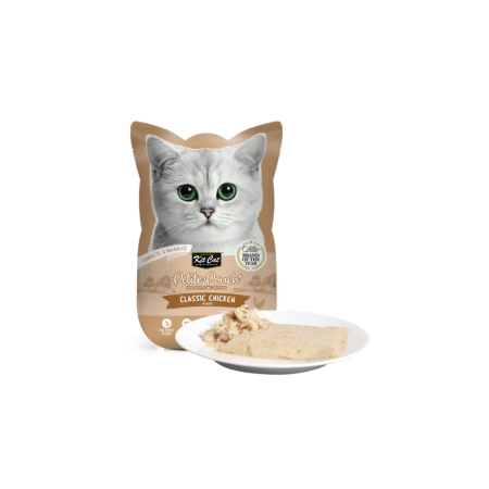 Kitcat Petite Pouch Classic Chicken 70G