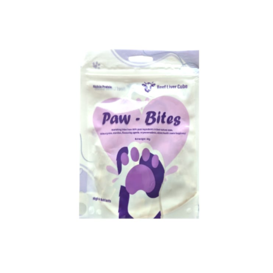 Paw Bites Beef and Liver Cubes 40g
