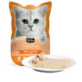 Kit Cat Petite Pouch Complete & Balanced Tuna & Salmon in Aspic 70g