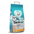 Sanicat Duo Clumping White Cat litter, 10 L