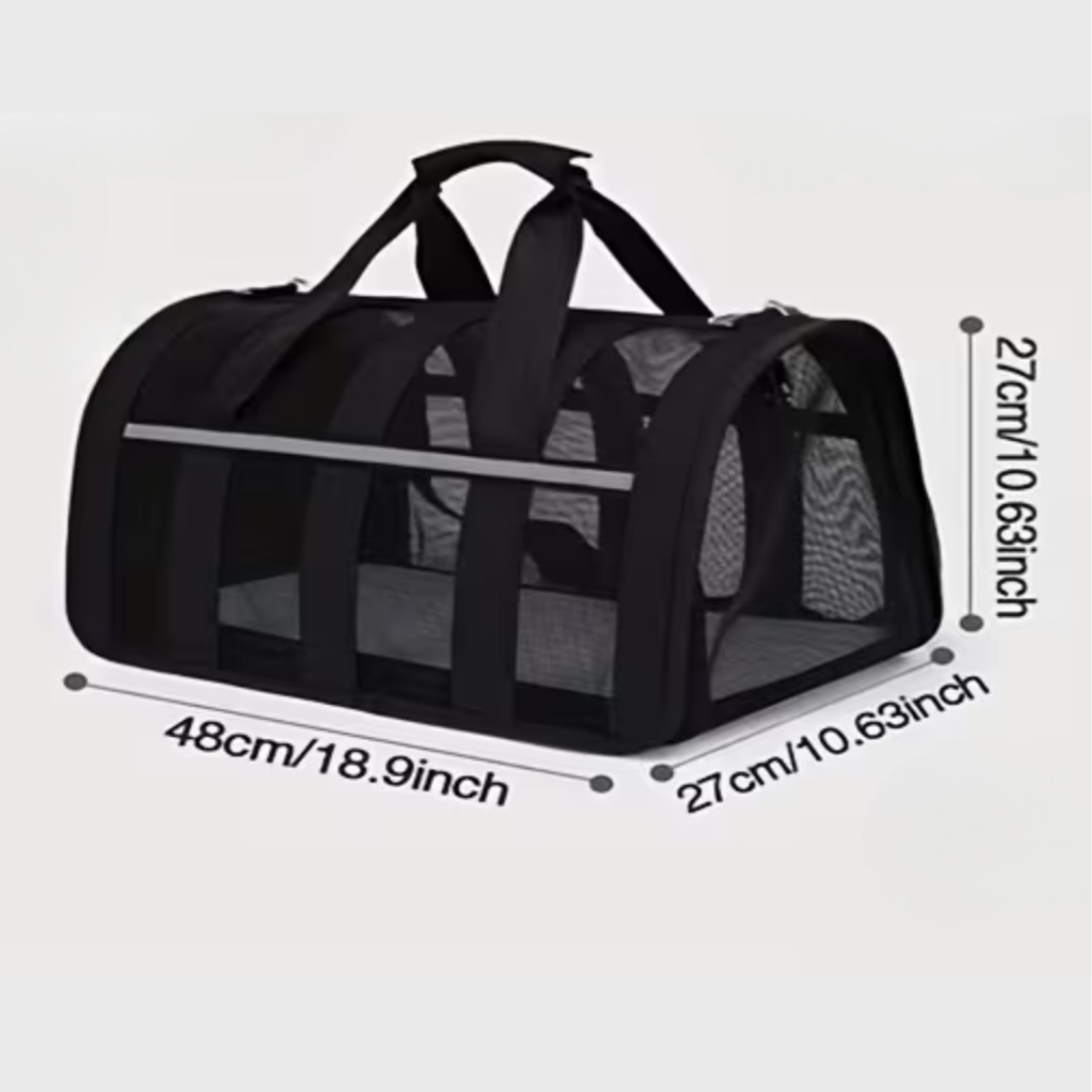 Airline Approved Pet Carrier, L48cm X W27cm X H27cm