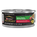 PRO PLAN ADULT SMALL BREED BEEF AND GREEN BEANS ENTREE IN GRAVY WET DOG FOOD, 24X156G