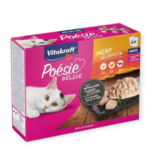 Vitakraft Poesie Delice Meat Selection 6x85g