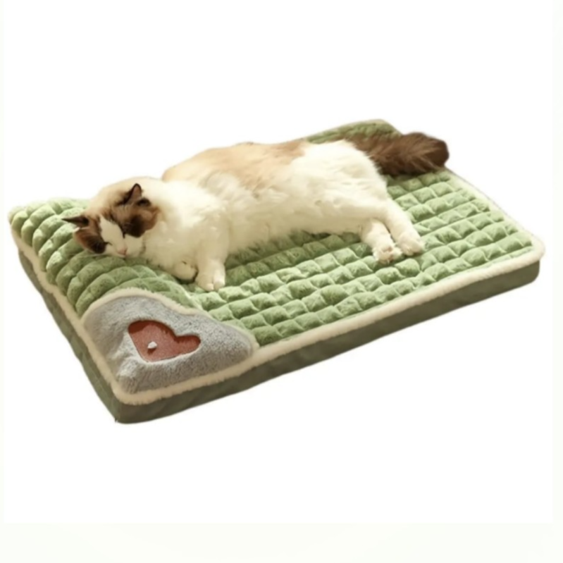 Comfortable Safety Washable Pet Sofa Cotton Breathable Rectangle Nest (large)