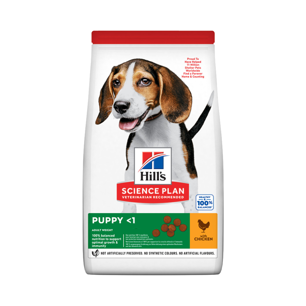 Hills Medium Puppy Dry Dog Food With Chicken 14kg