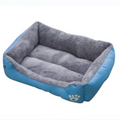 Cat and Dog Bed Blue Large