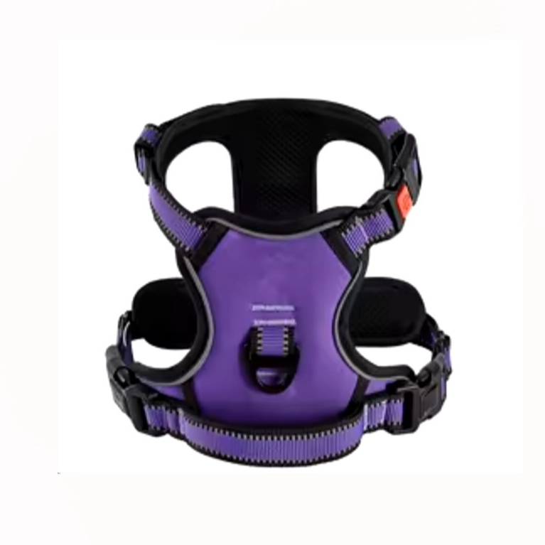 Dog Harness Medium Purple