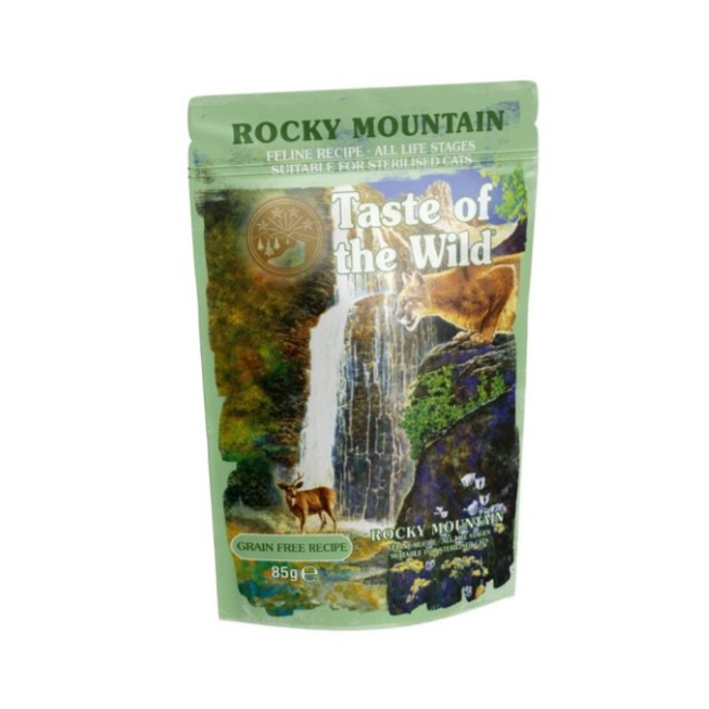 Taste Of the Wild Rocky Mountain adult Wet Cat Food 85g