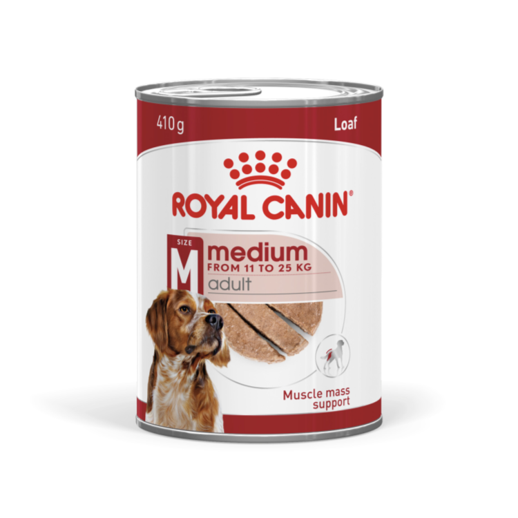 Royal Canin Medium Adult Dog Wet Food 410g Can