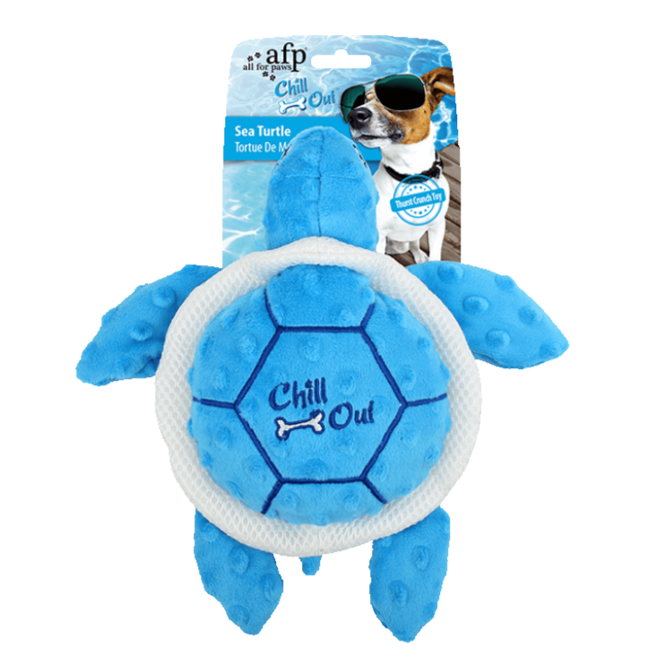 Chill Out Sea Turtle Dog Toy