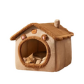 Foldable House Shaped Dog and Cat Bed
