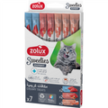 Sweeties Creamy Stick for Cats, Mixed of Tuna, Crabs & Shrimp, 7 pcs/box