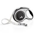 Flexi Retractable New Comfort Lead Tape Black, Large, 8m