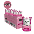 Kit Cat Petite Pouch Complete & Balanced Tuna & Beef in Aspic 24x70g