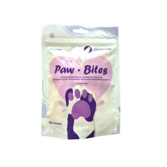 Paw Bites Chicken Cubes 40g