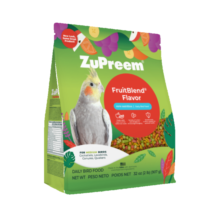 FruitBlend Flavor for Medium Size Birds 2 lbs (0.91 kg)
