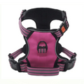 Dog Harness Medium Dark Pink
