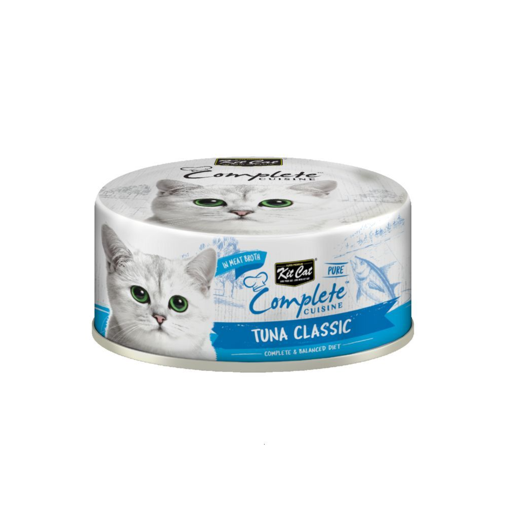 Kit Cat Complete Cuisine Tuna Classic 70g x 24 Can