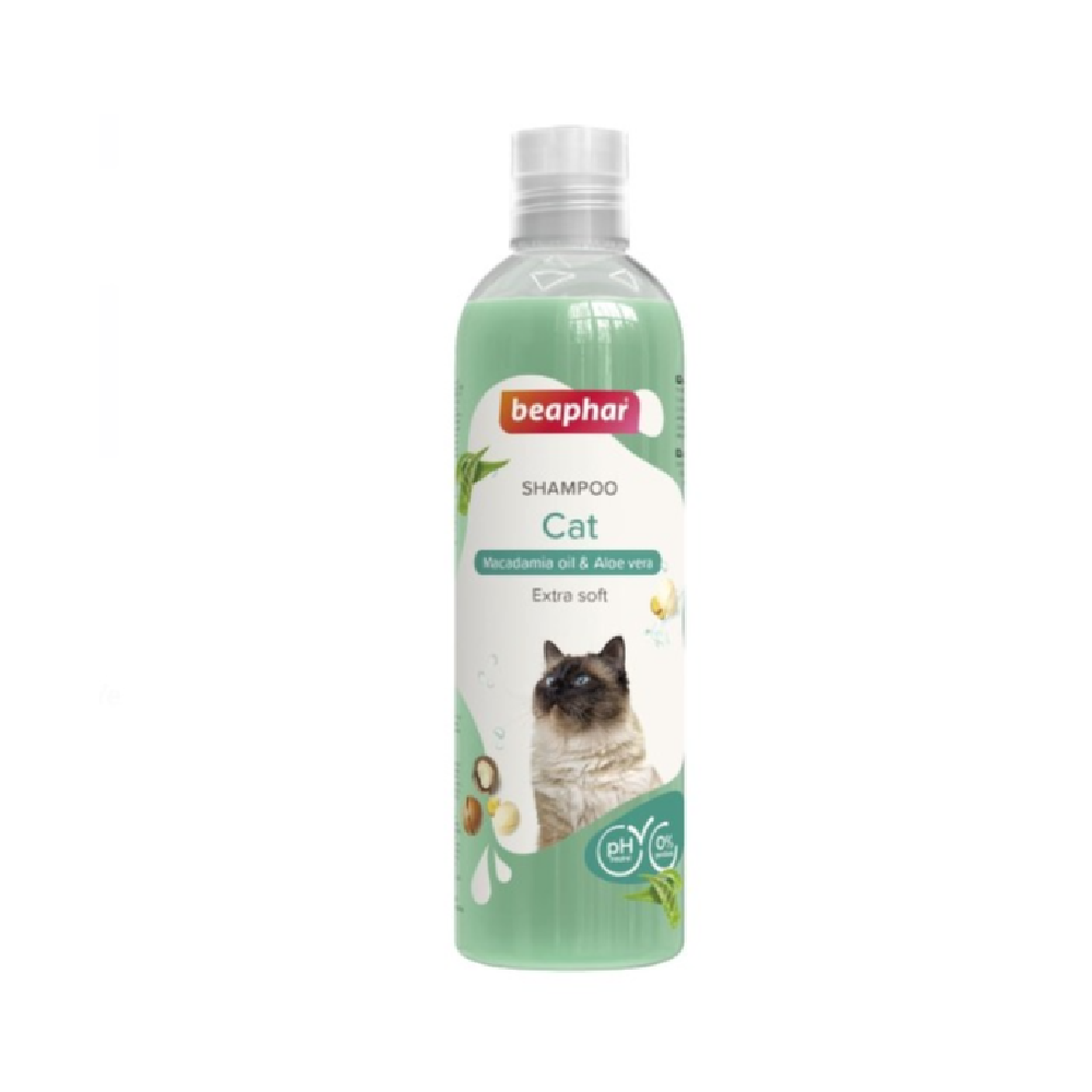 Beaphar Cat Macadamia Oil & Aloe Vera Extra Soft Shampoo 250ml