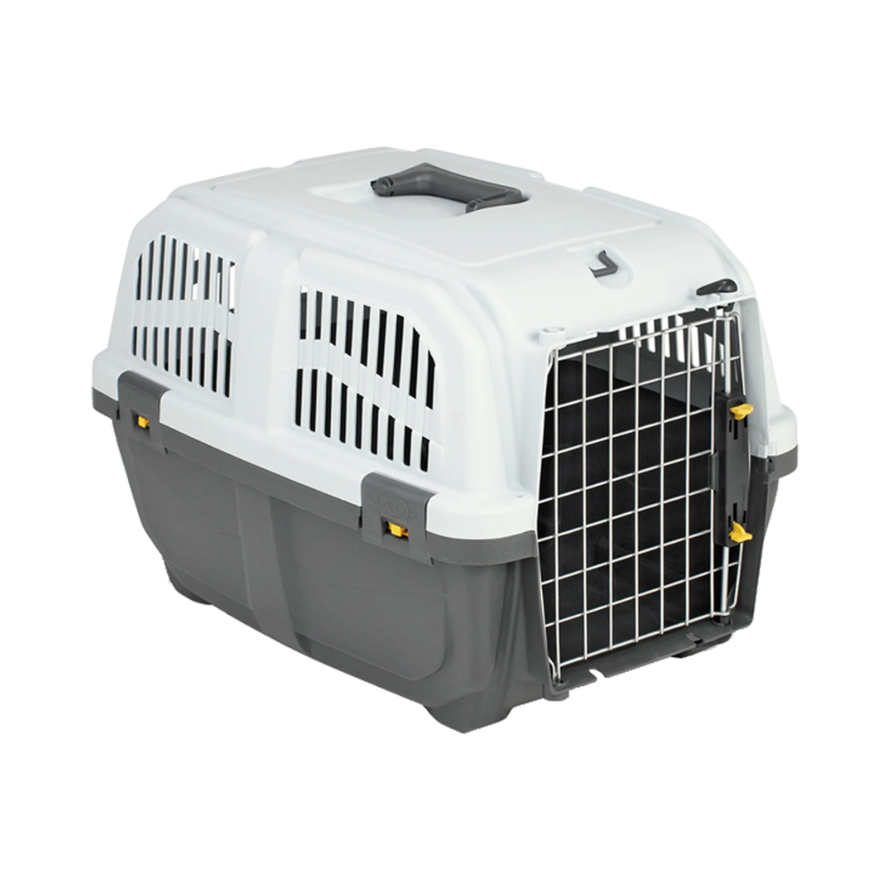 Skudo IATA Pet Cat Carrier - Grey