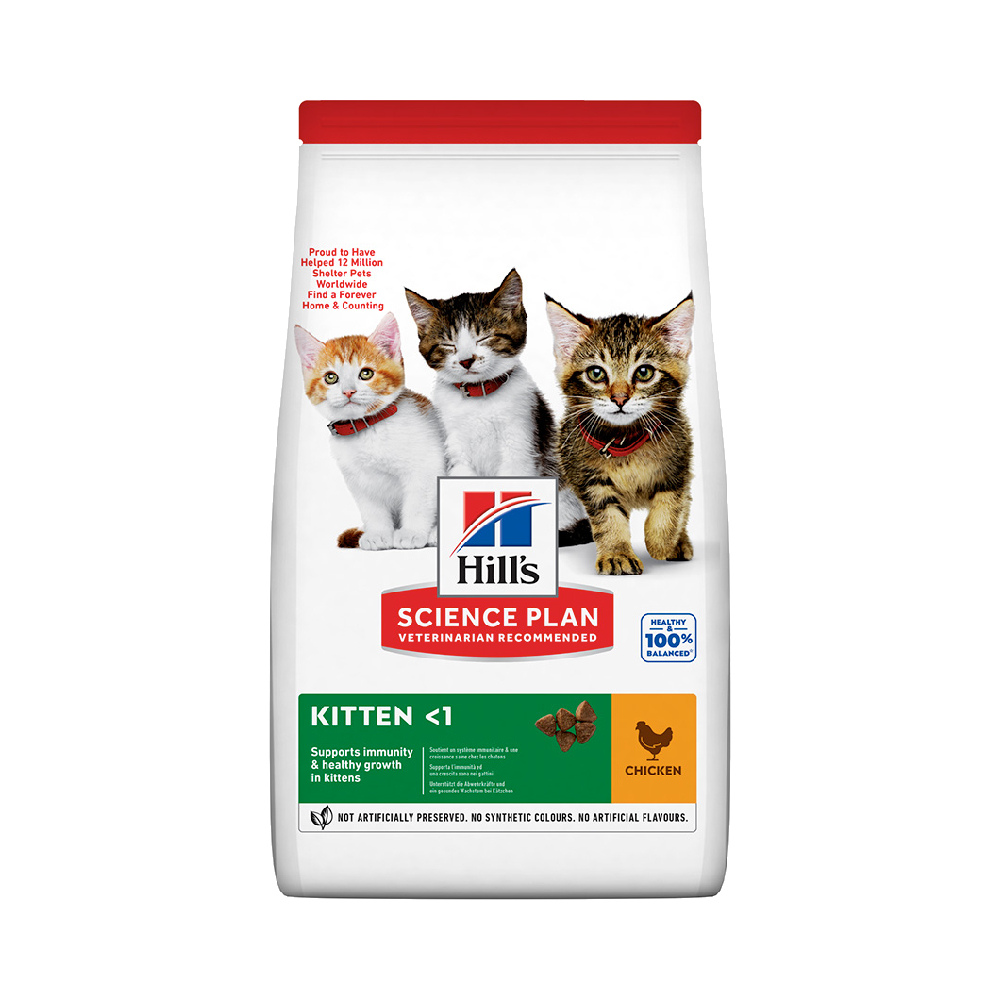 Hills Kitten Dry Food With Chicken 300g