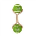 Double Meadow Tennis Ball With Rope Dog Toy