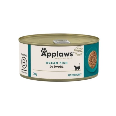 Applaws Ocean Fish In Broth 70g
