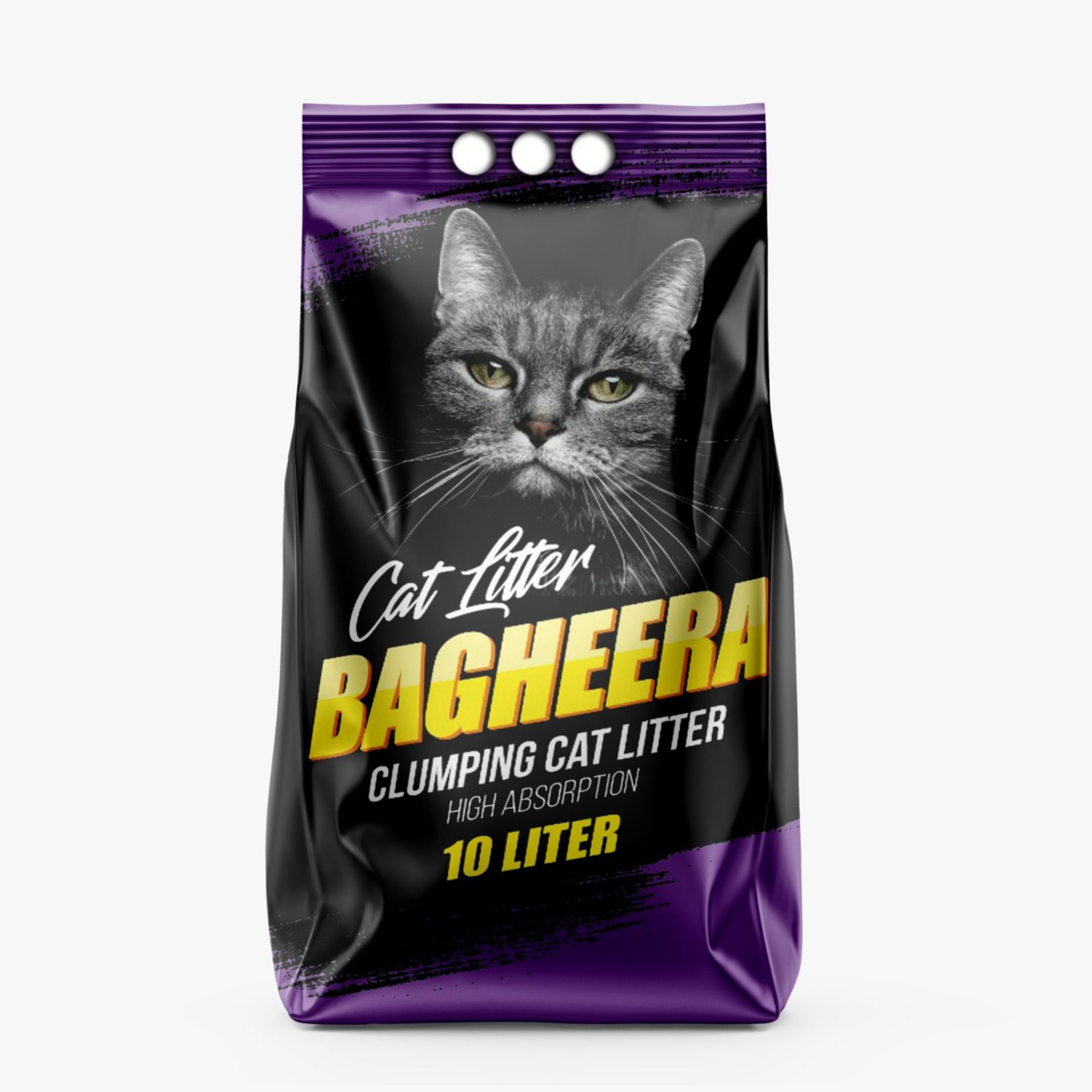 Bagheera Clumping Cat Litter Lavender 10L