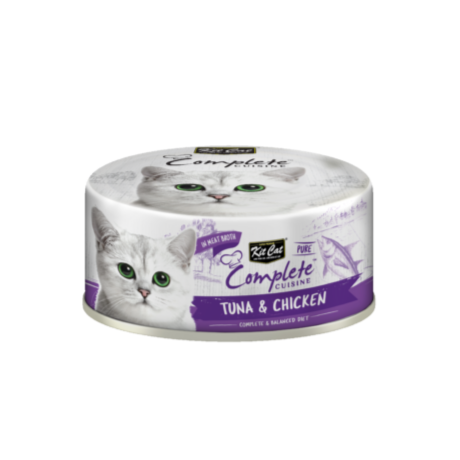 Kit Cat Complete Cuisine Tuna & Chicken 70g Can