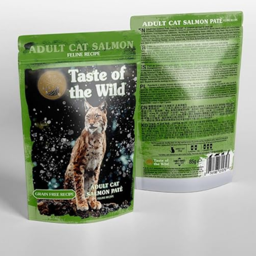 Taste of the Wild Adult Cat Salmon Patê, 85gm